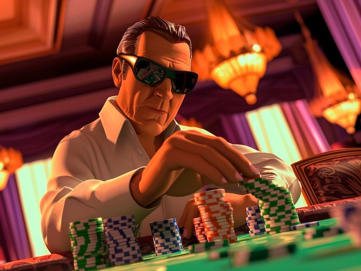 Antarmuka meja permainan Free Play dengan dealer langsung di platform bisawd